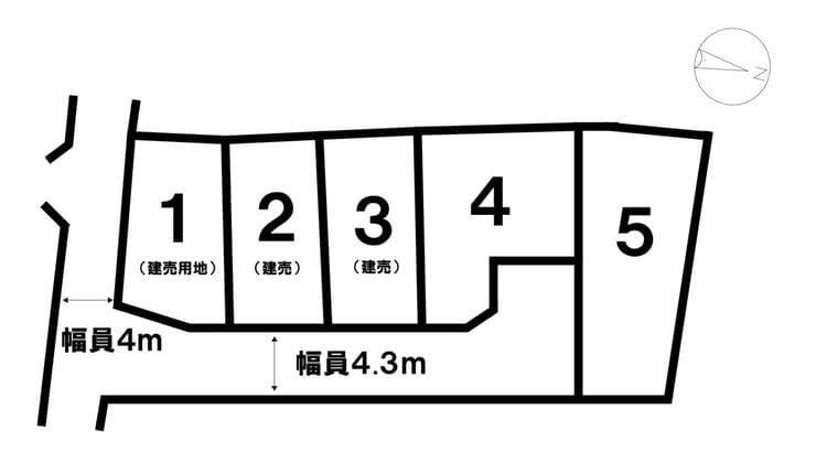 区画割り図
