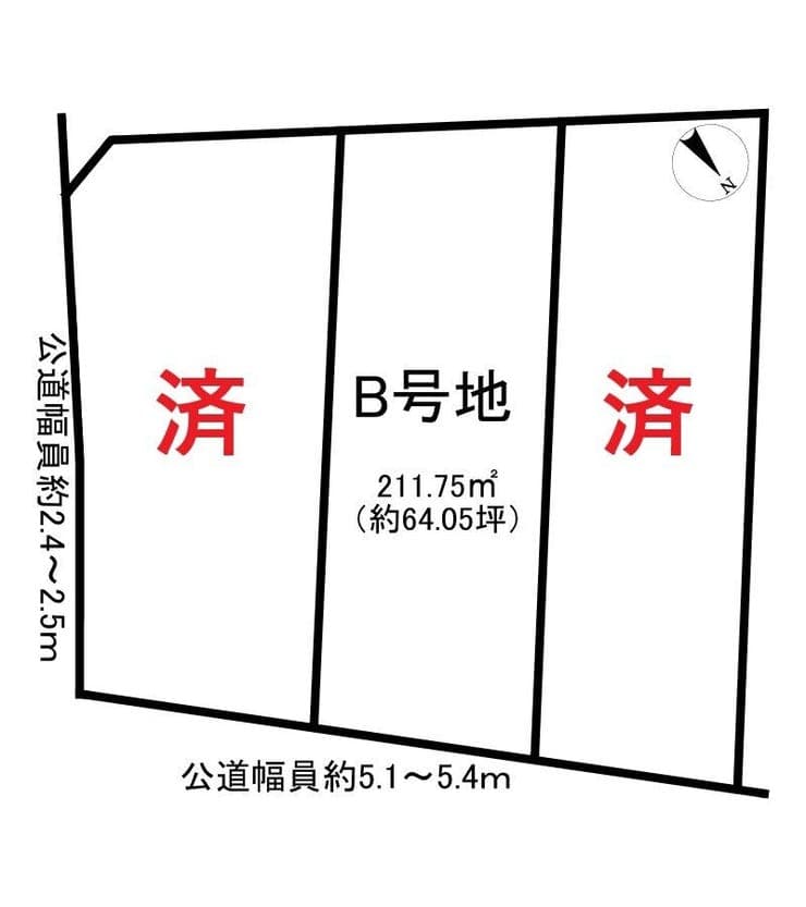 区画割り図