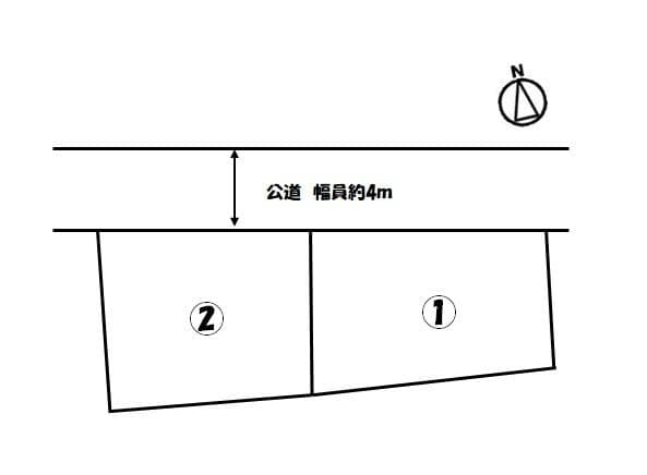区画割り図