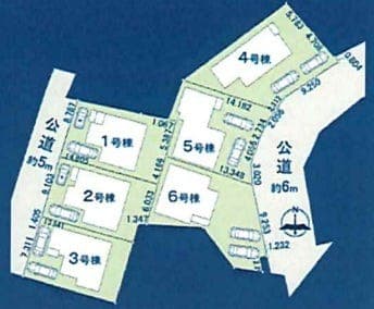 区画割り図