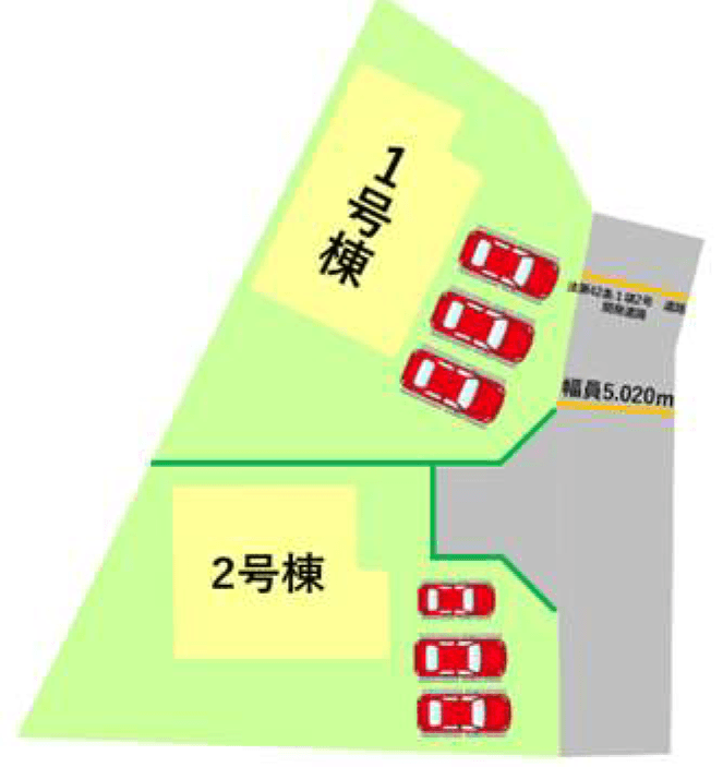 区画割り図