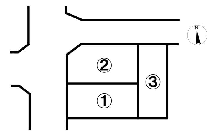 区画割り図