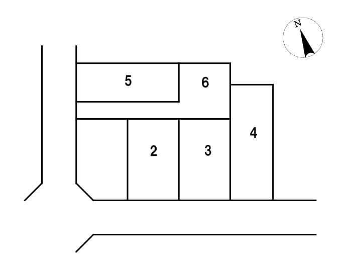 区画割り図