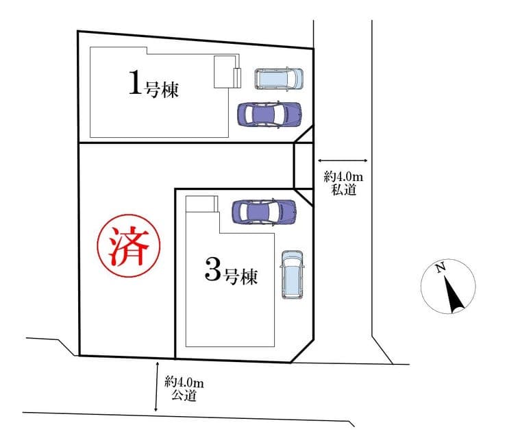 区画割り図