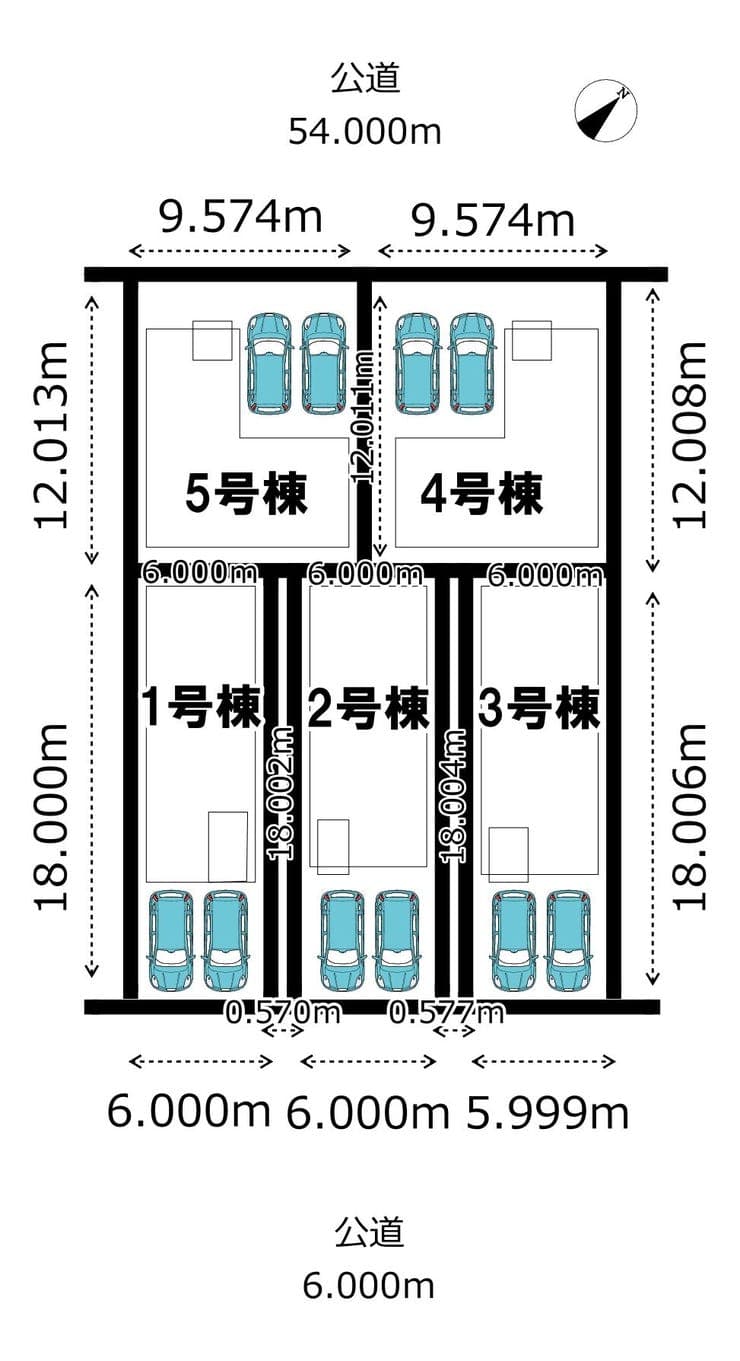 区画割り図