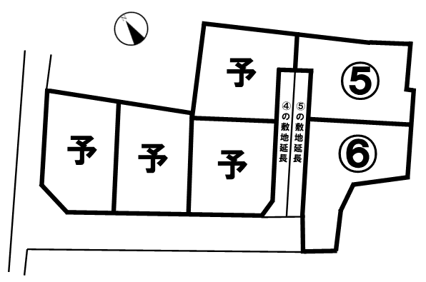 区画割り図