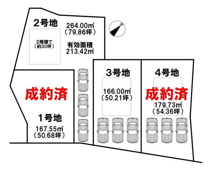 区画割り図