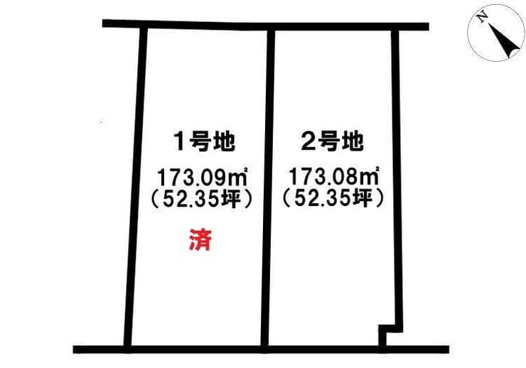 区画割り図
