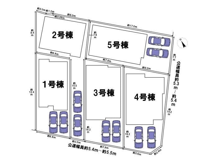 区画割り図