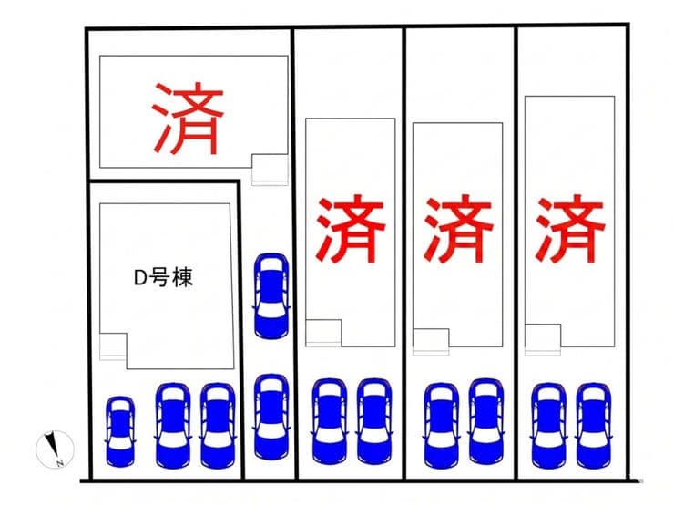 区画割り図