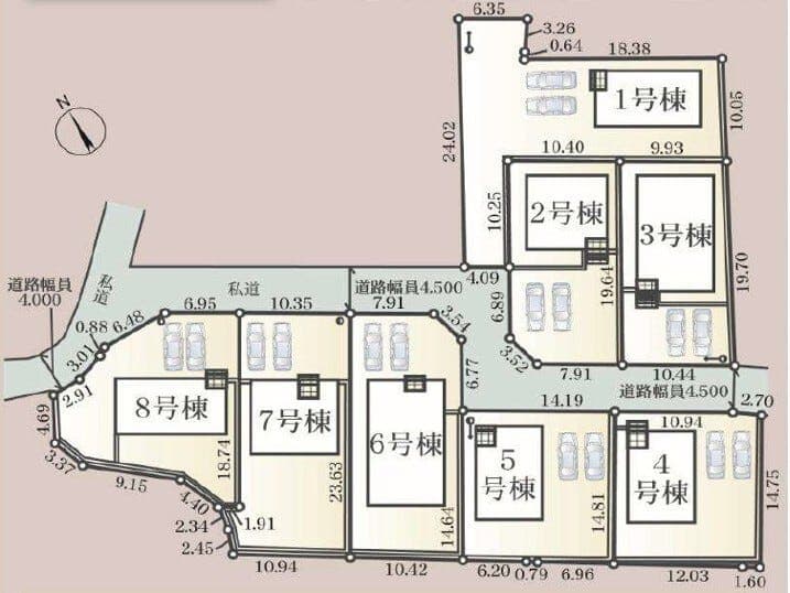 区画割り図