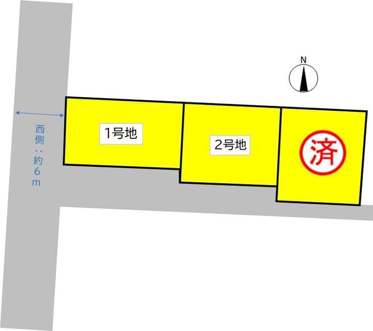 区画割り図