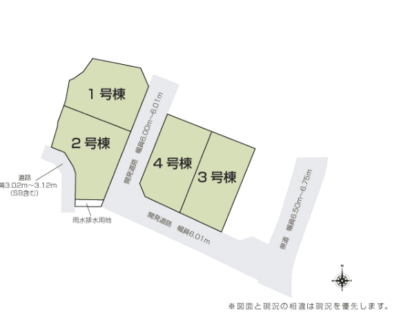 区画割り図