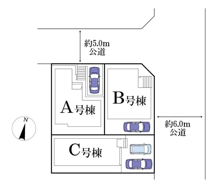 区画割り図