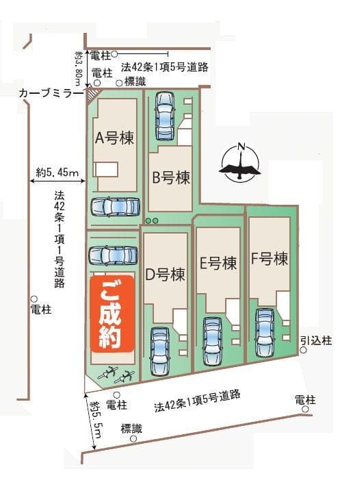 区画割り図