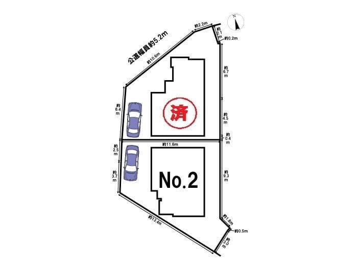 区画割り図
