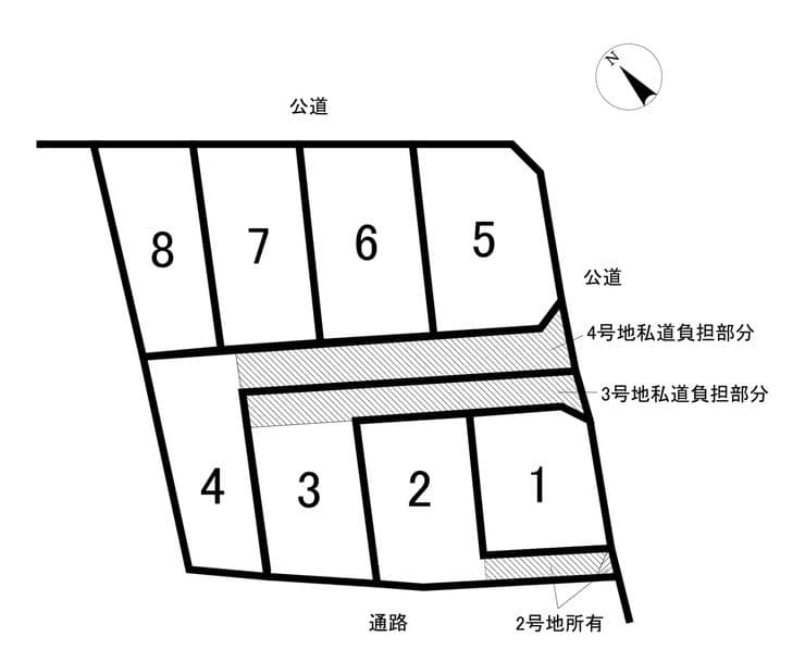 区画割り図