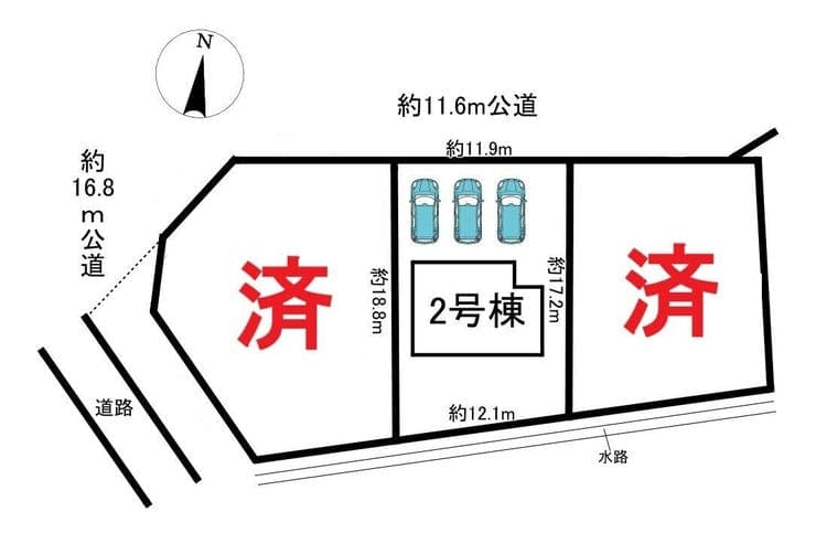 区画割り図