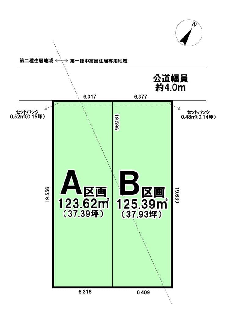 区画割り図