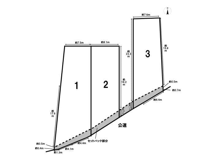 区画割り図