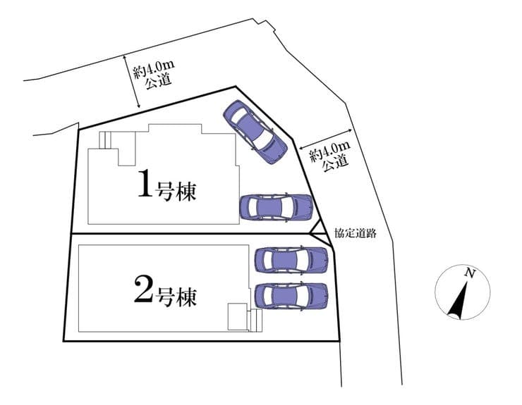区画割り図