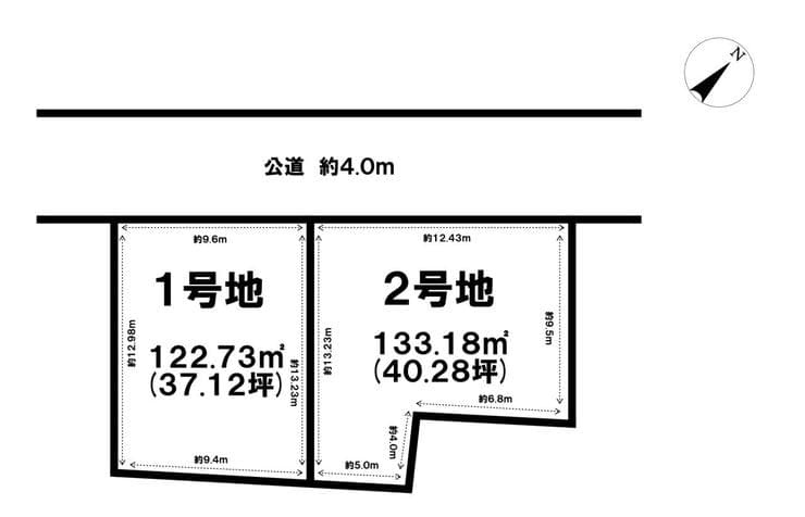 区画割り図