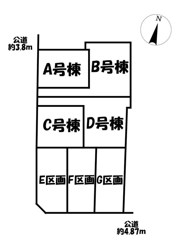 区画割り図