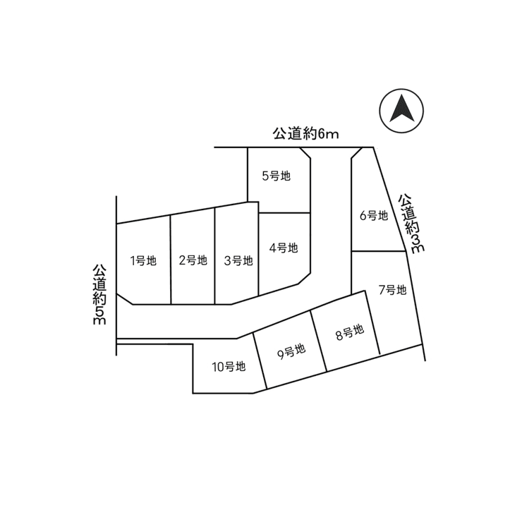 区画割り図