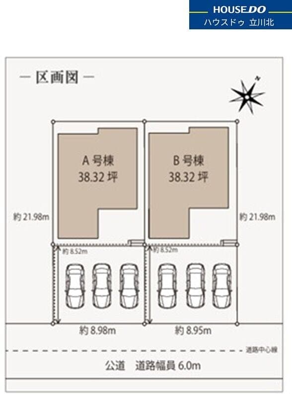 区画割り図