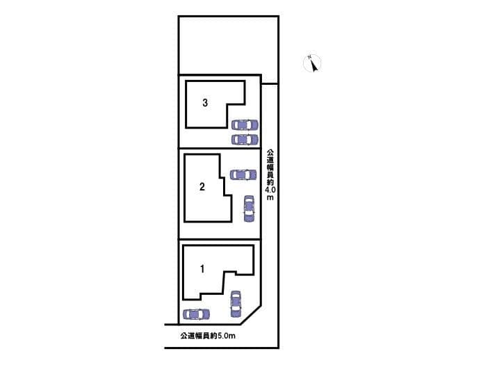 区画割り図