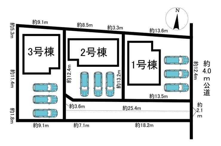区画割り図