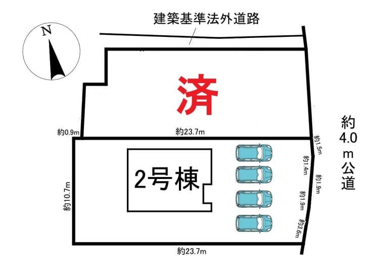 区画割り図