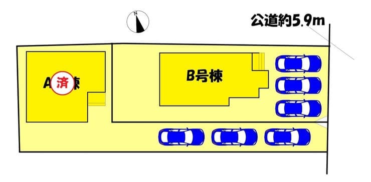区画割り図