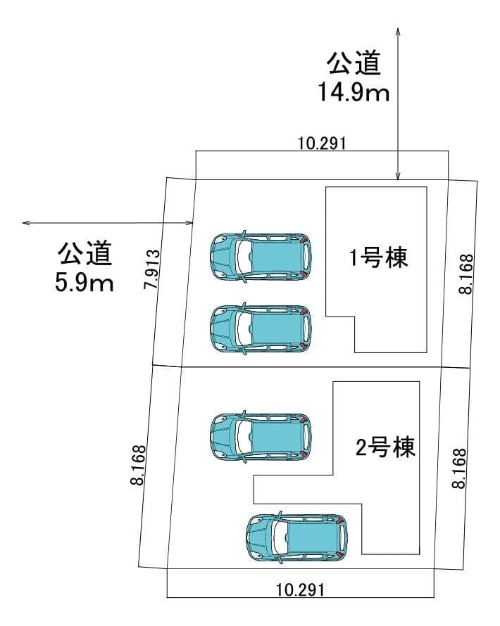 区画割り図