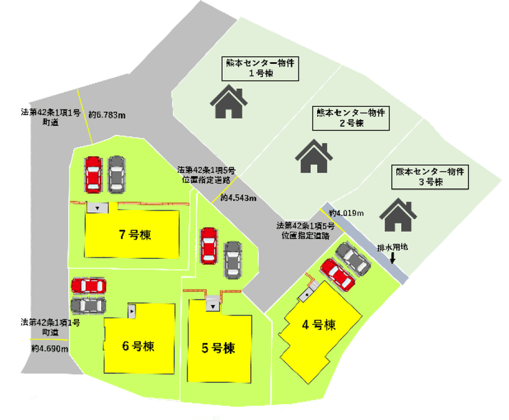 区画割り図