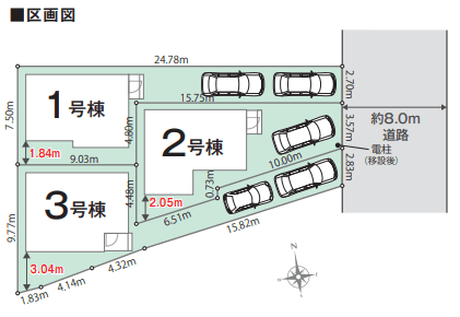 区画割り図
