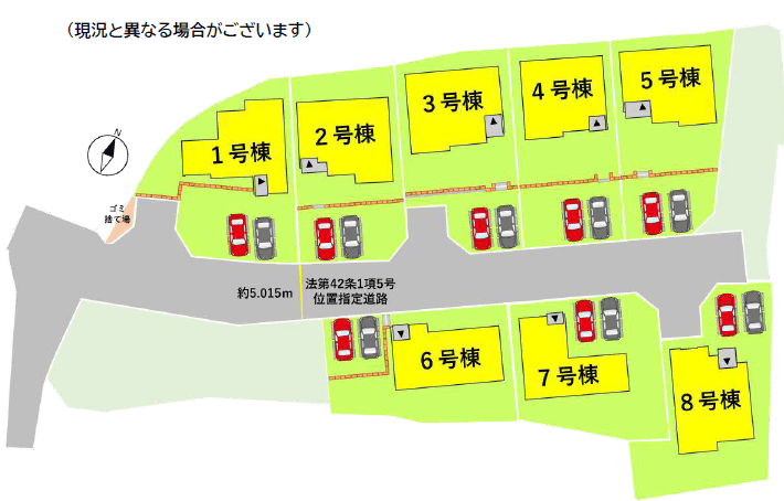 区画割り図