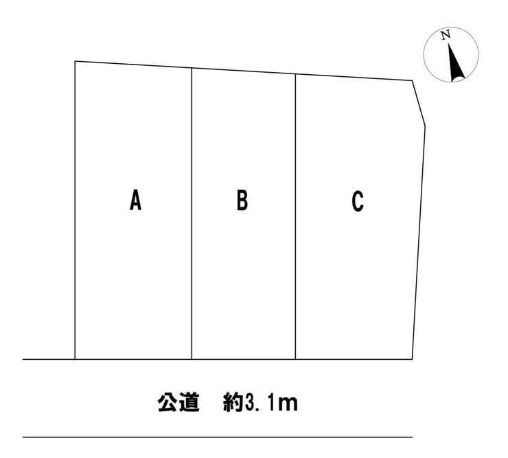 区画割り図