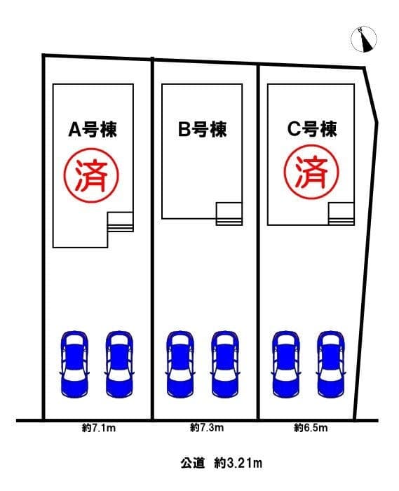 区画割り図