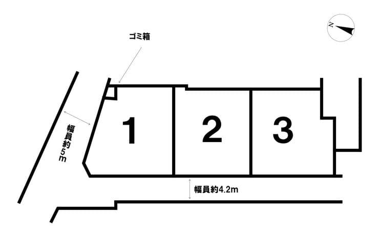 区画割り図