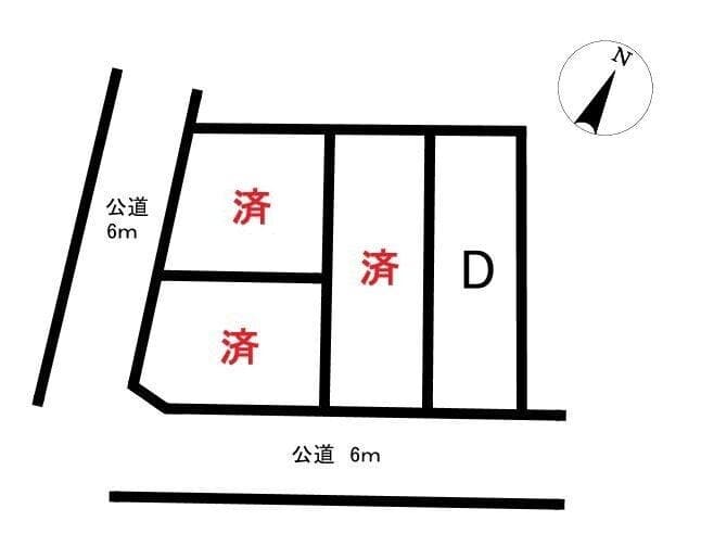 区画割り図