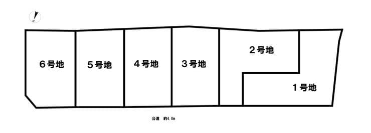 区画割り図