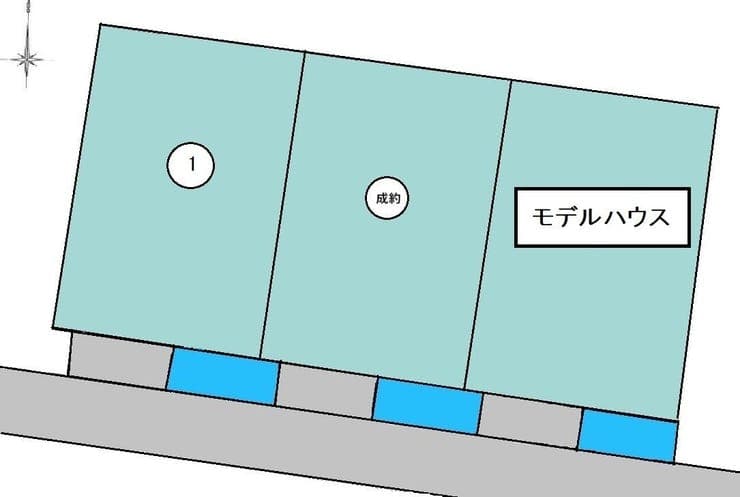 区画割り図