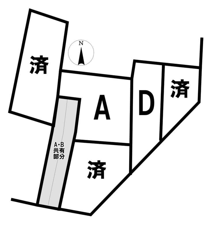 区画割り図