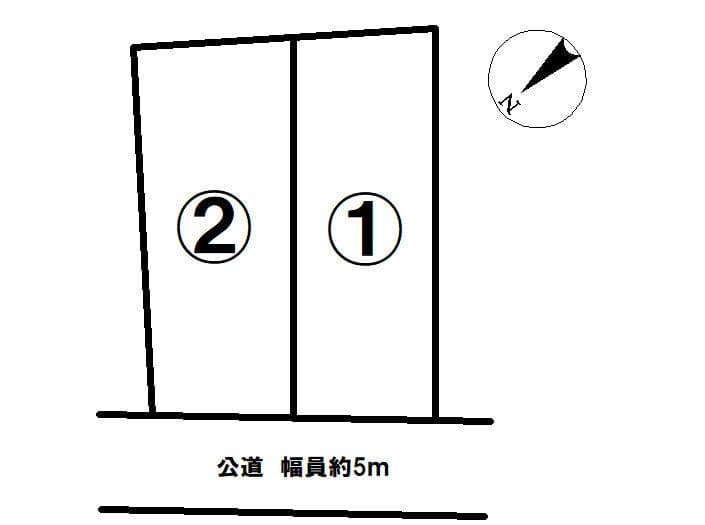 区画割り図