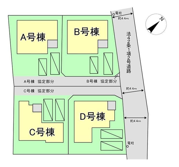 区画割り図