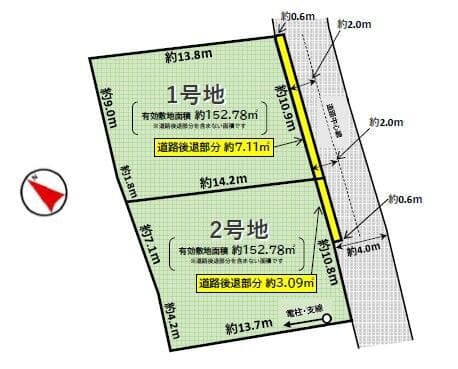 区画割り図