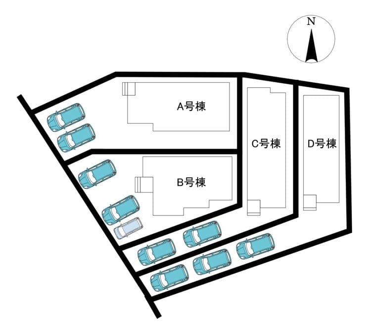 区画割り図