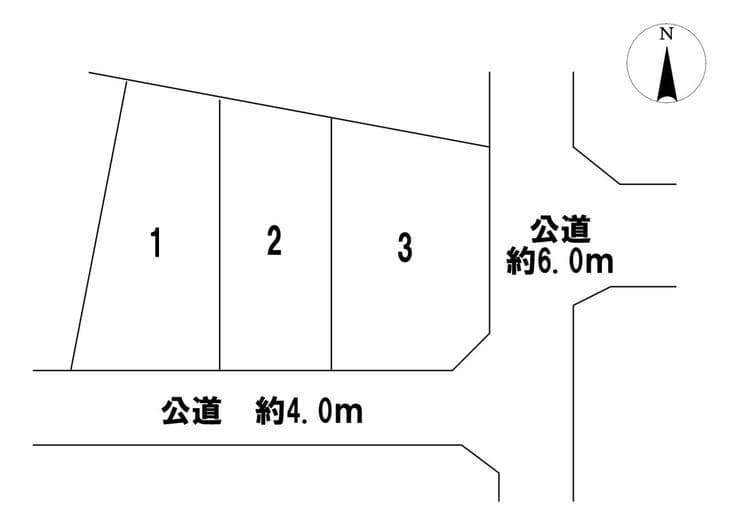 区画割り図