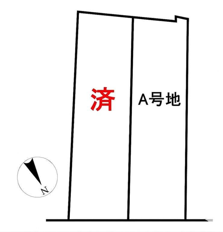 区画割り図